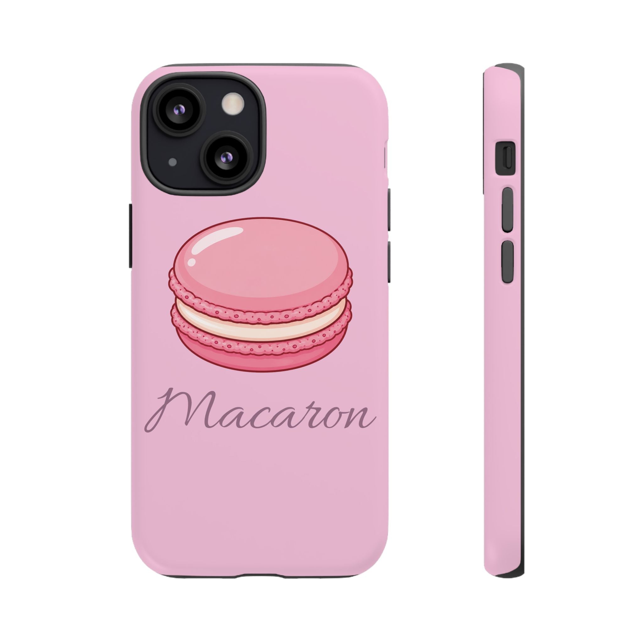 Macaron Phone Case — Cute Dessert Illustration