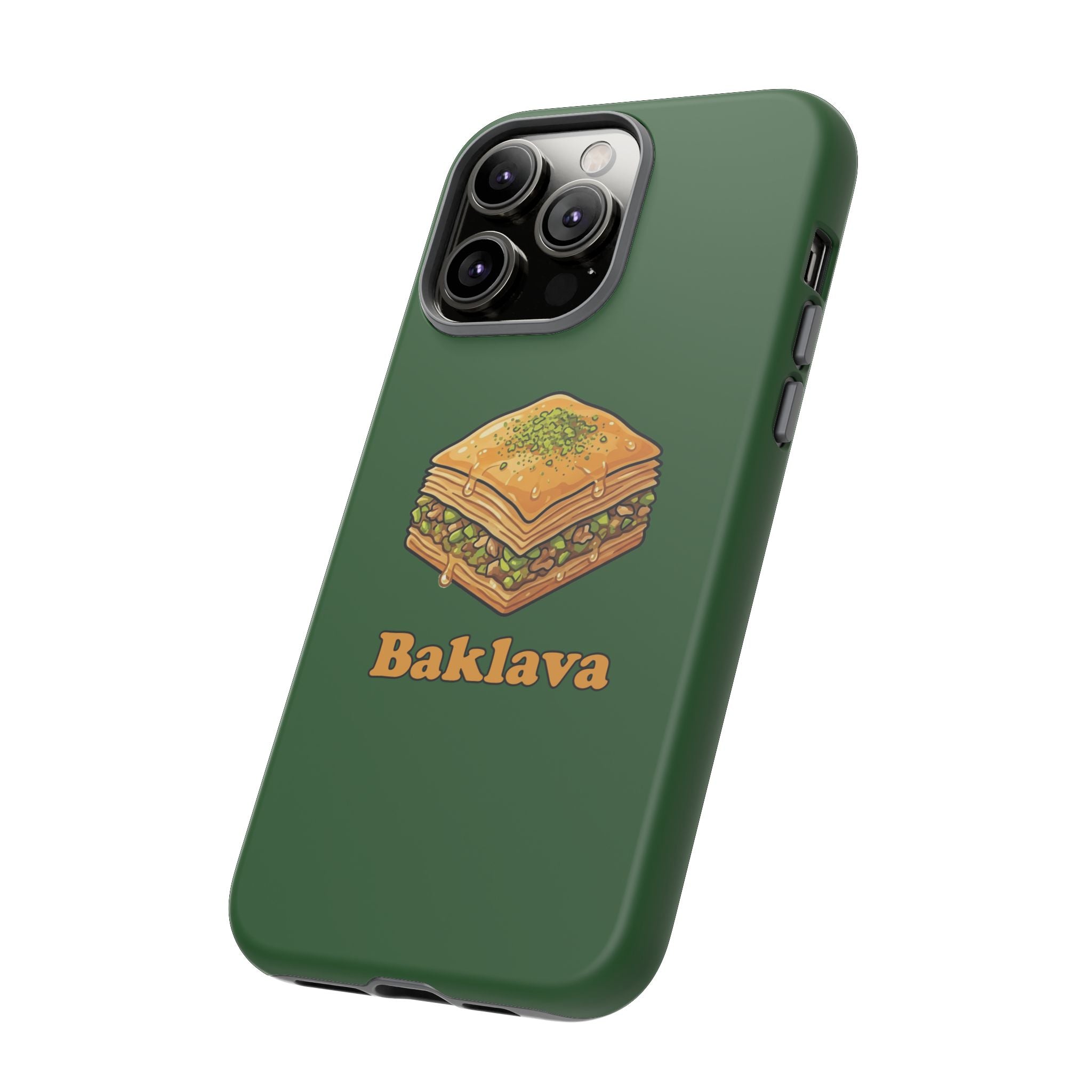Baklava Phone Case — Cute Dessert Illustration
