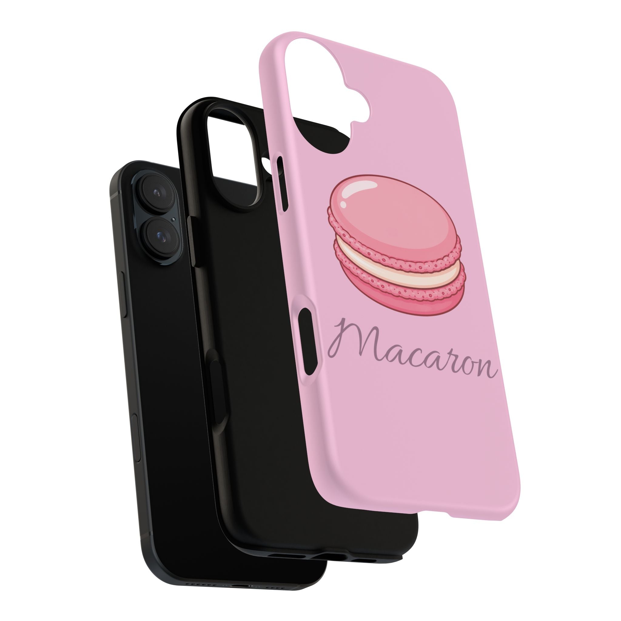 Macaron Phone Case — Cute Dessert Illustration