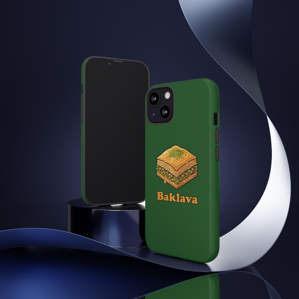 Baklava Phone Case — Cute Dessert Illustration