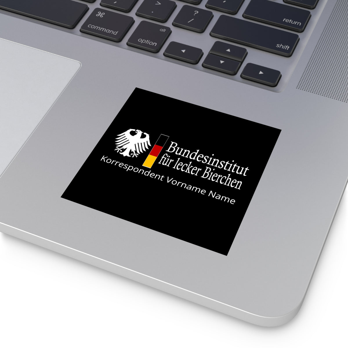 Vinyl Sticker — "Bundesinstitut für lecker Bierchen"