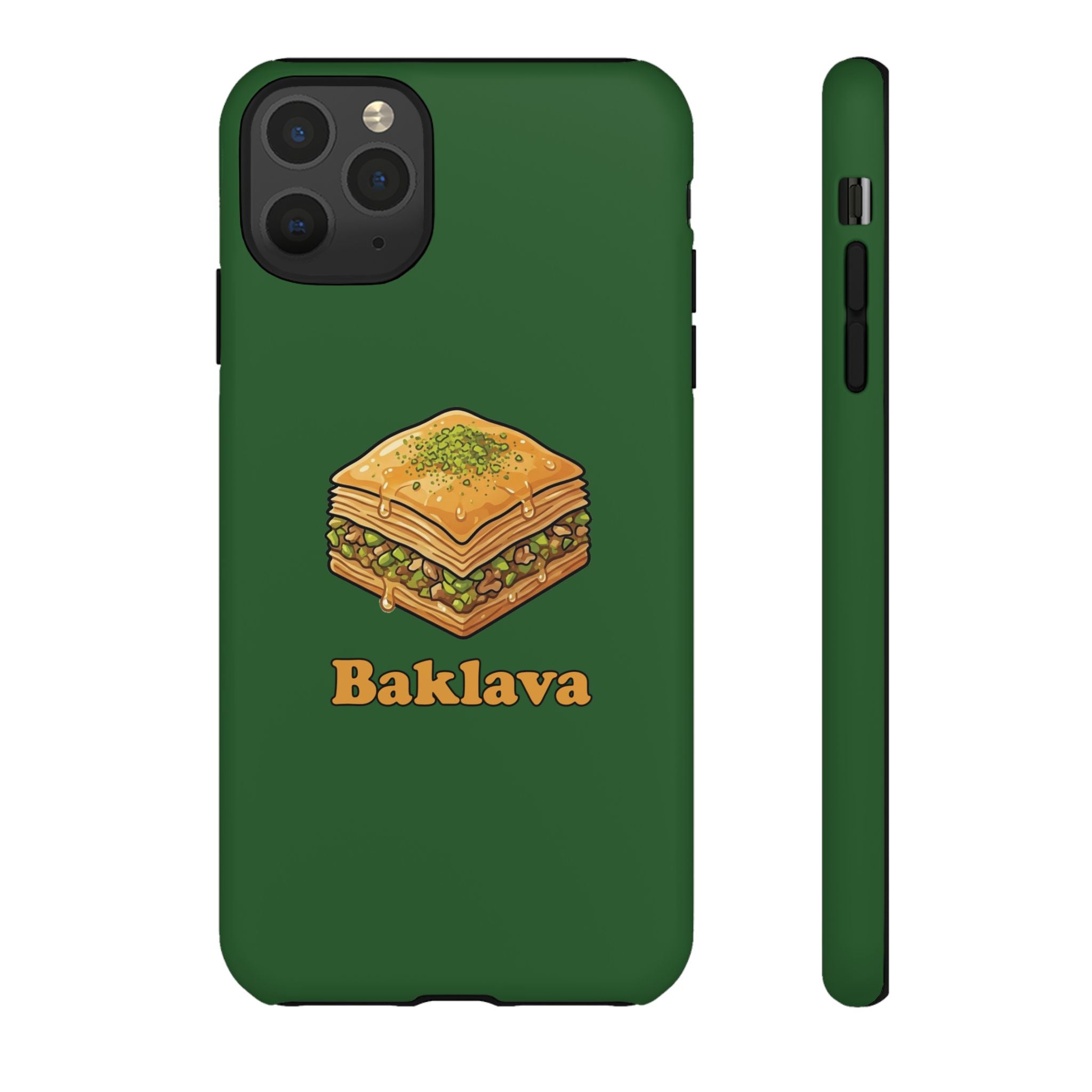 Baklava Phone Case — Cute Dessert Illustration