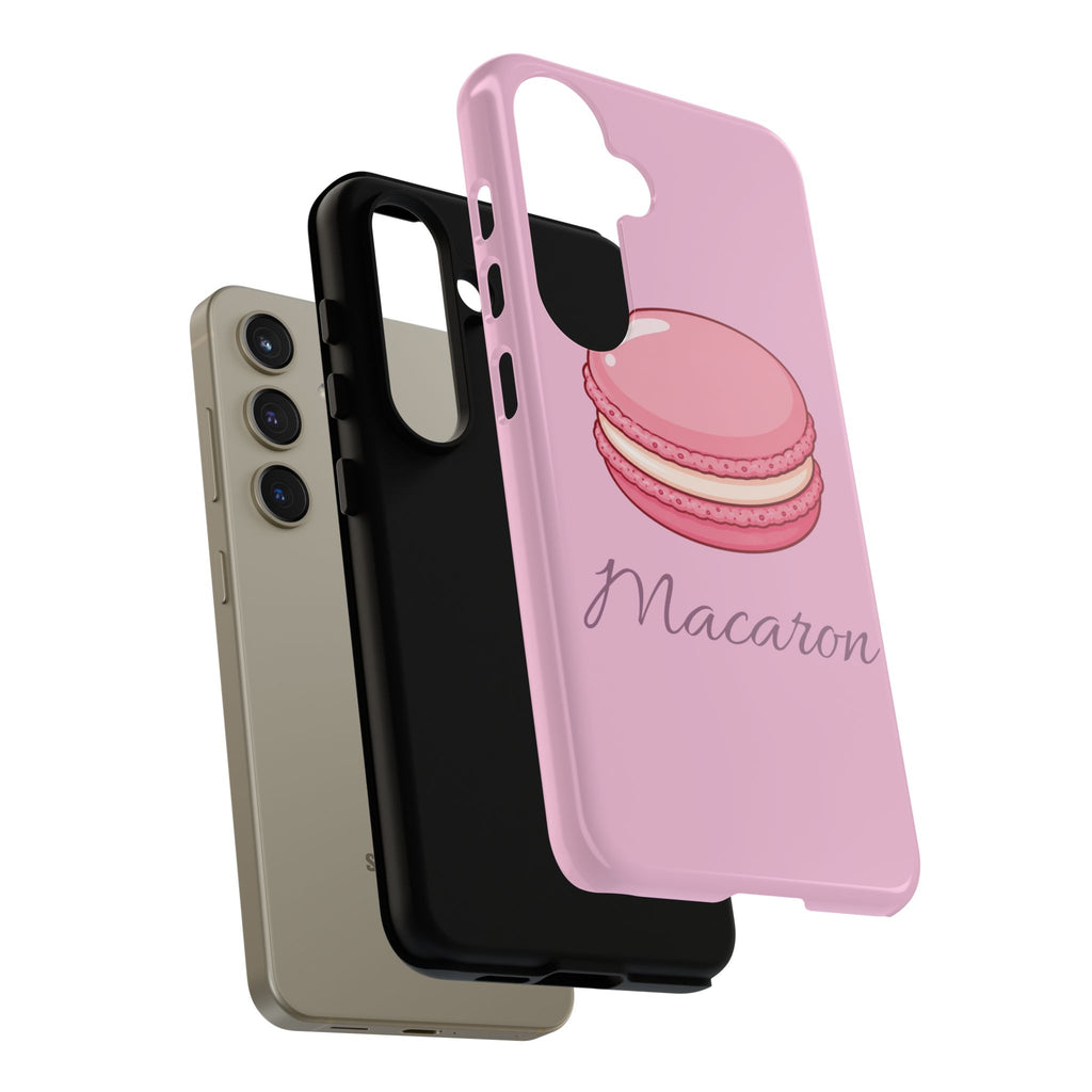 Macaron Phone Case — Cute Dessert Illustration