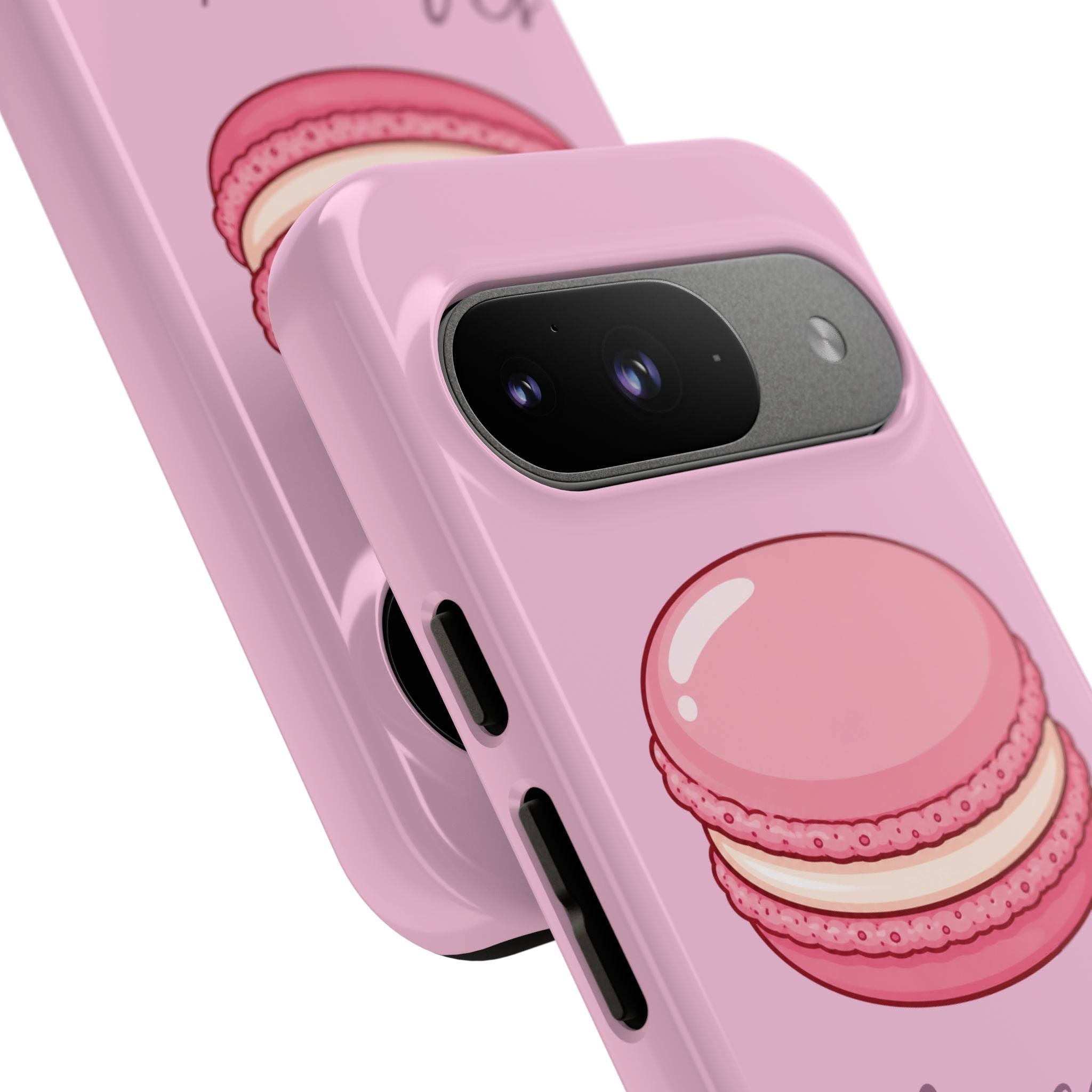 Macaron Phone Case — Cute Dessert Illustration