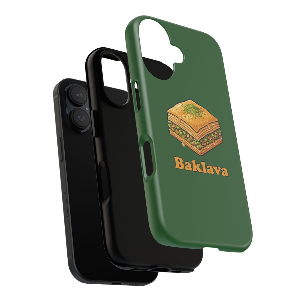 Baklava Phone Case — Cute Dessert Illustration