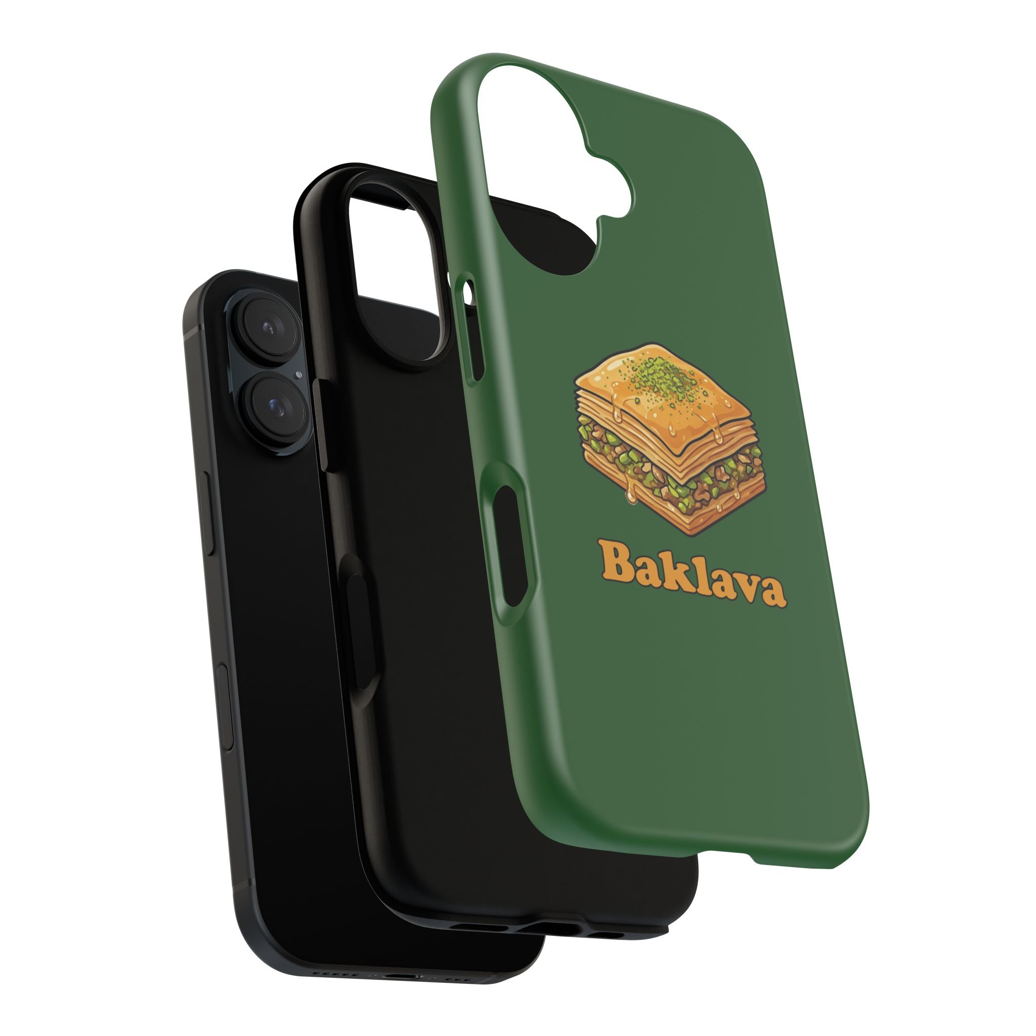 Baklava Phone Case — Cute Dessert Illustration
