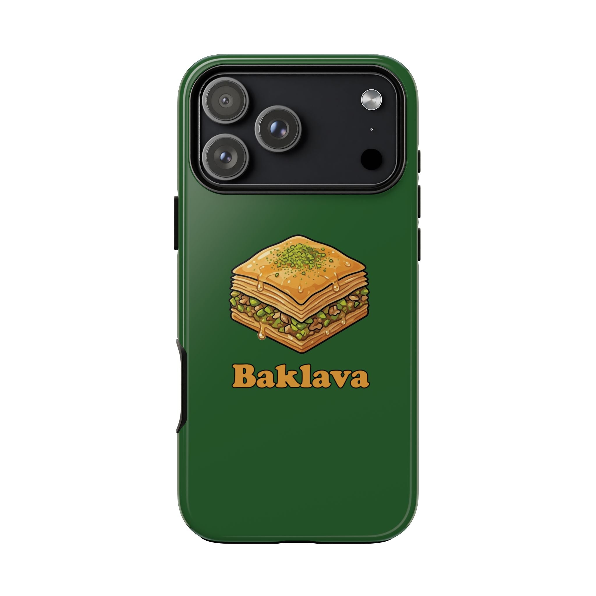 Baklava Phone Case — Cute Dessert Illustration
