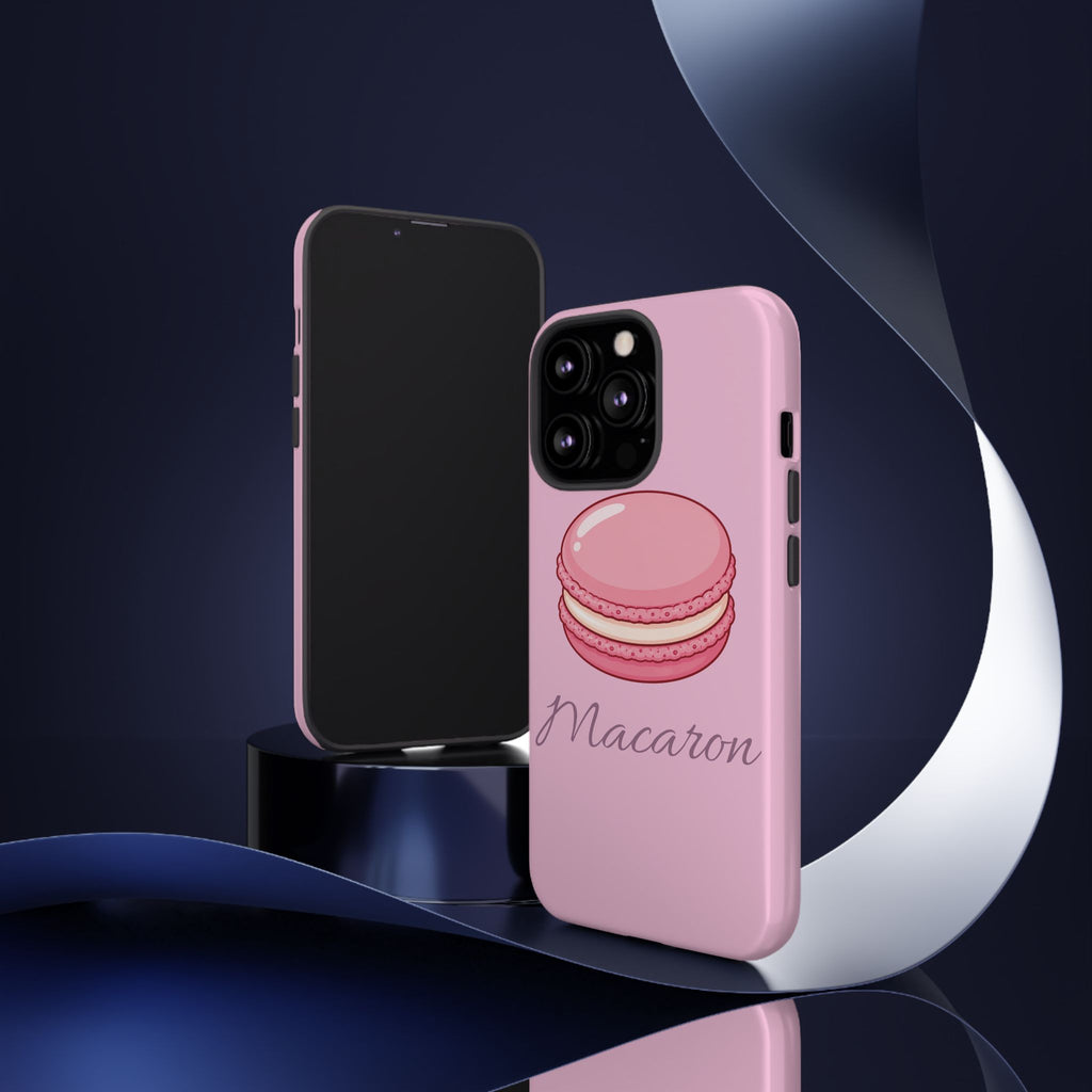 Macaron Phone Case — Cute Dessert Illustration
