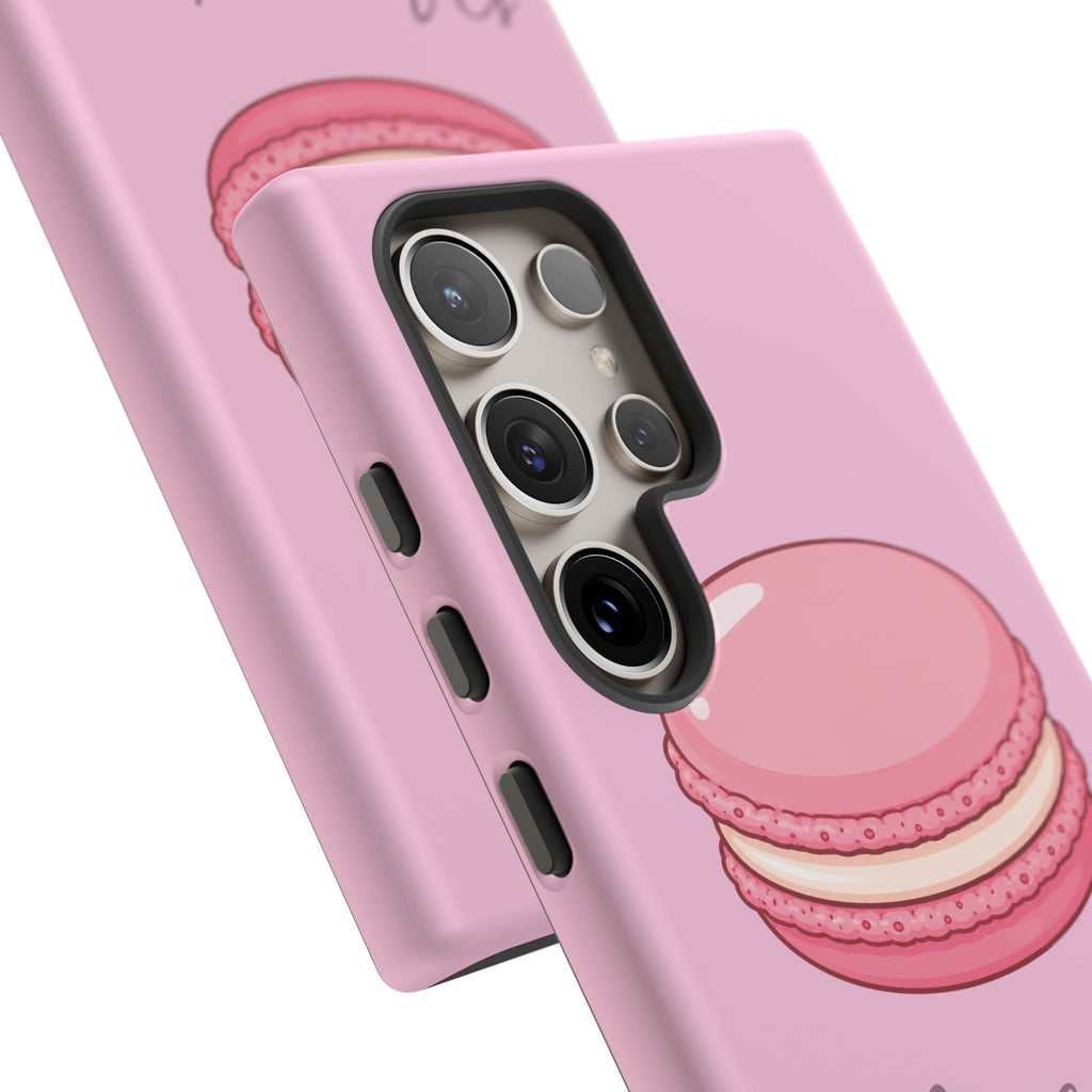 Macaron Phone Case — Cute Dessert Illustration