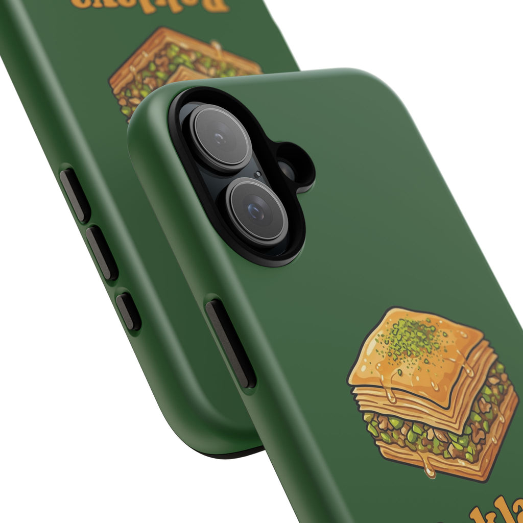 Baklava Phone Case — Cute Dessert Illustration