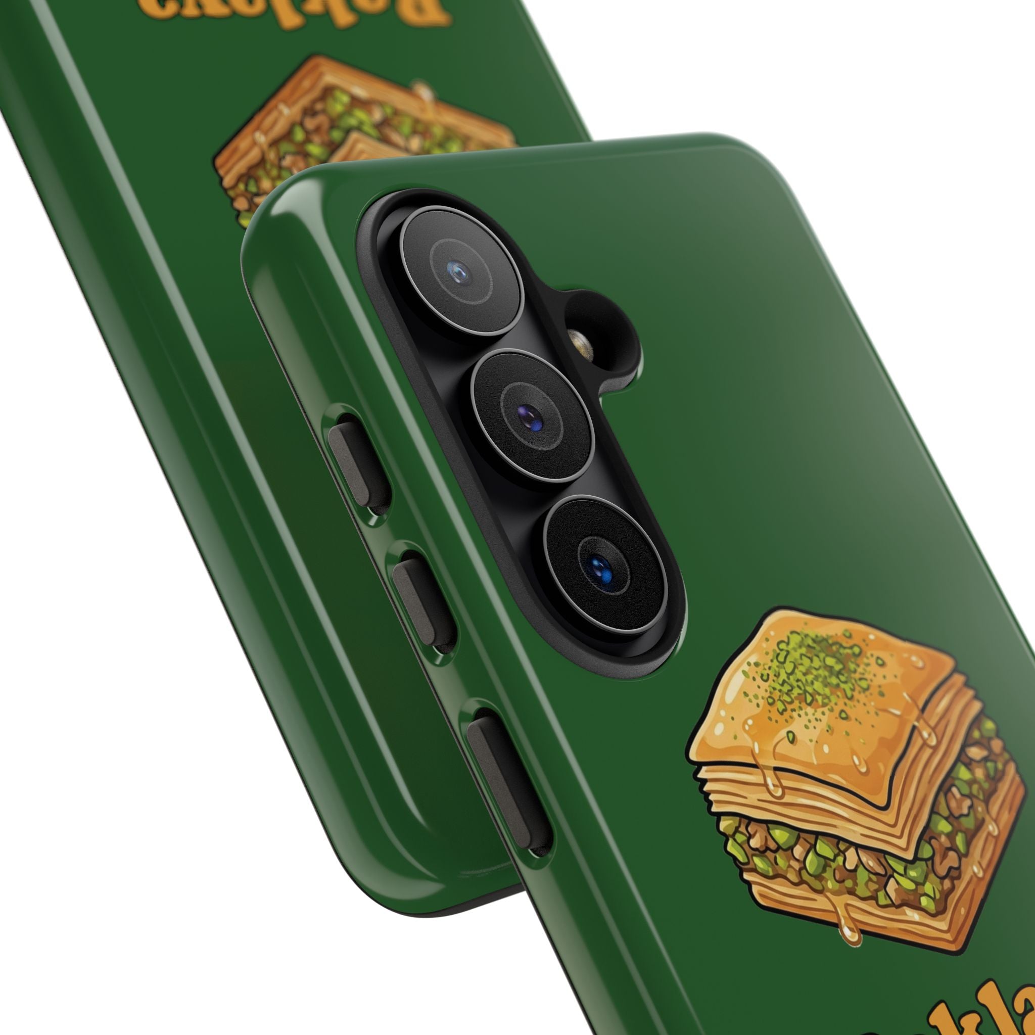 Baklava Phone Case — Cute Dessert Illustration