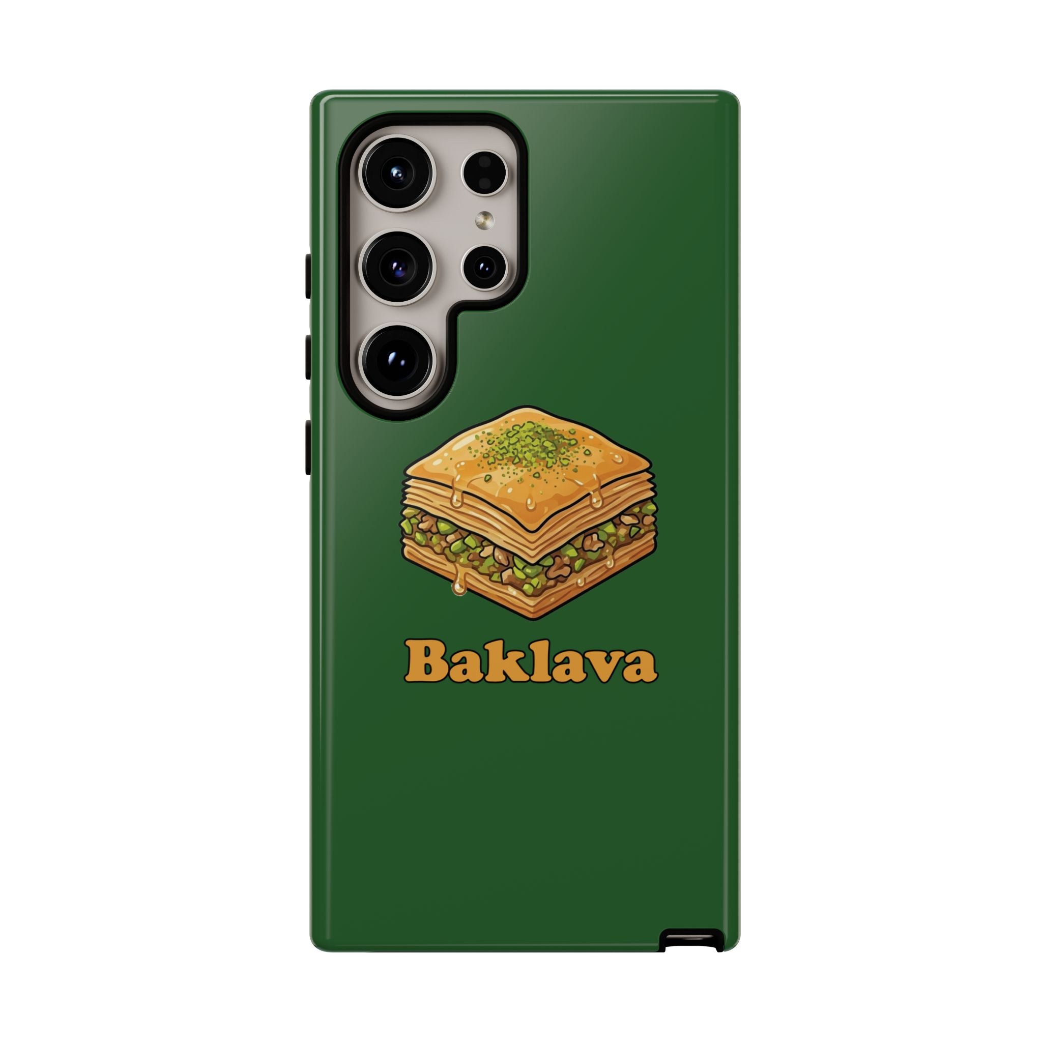 Baklava Phone Case — Cute Dessert Illustration