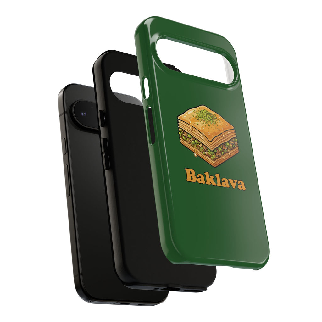 Baklava Phone Case — Cute Dessert Illustration
