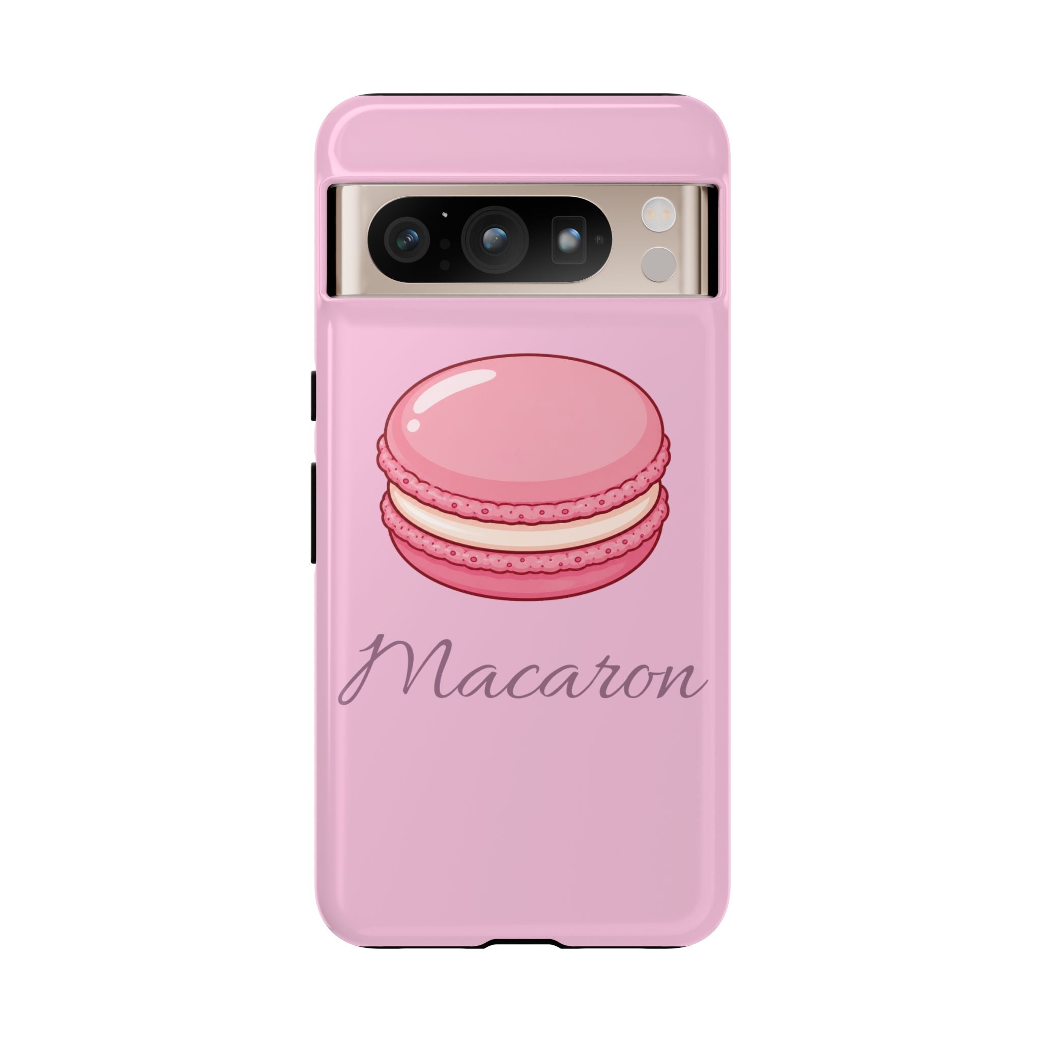 Macaron Phone Case — Cute Dessert Illustration