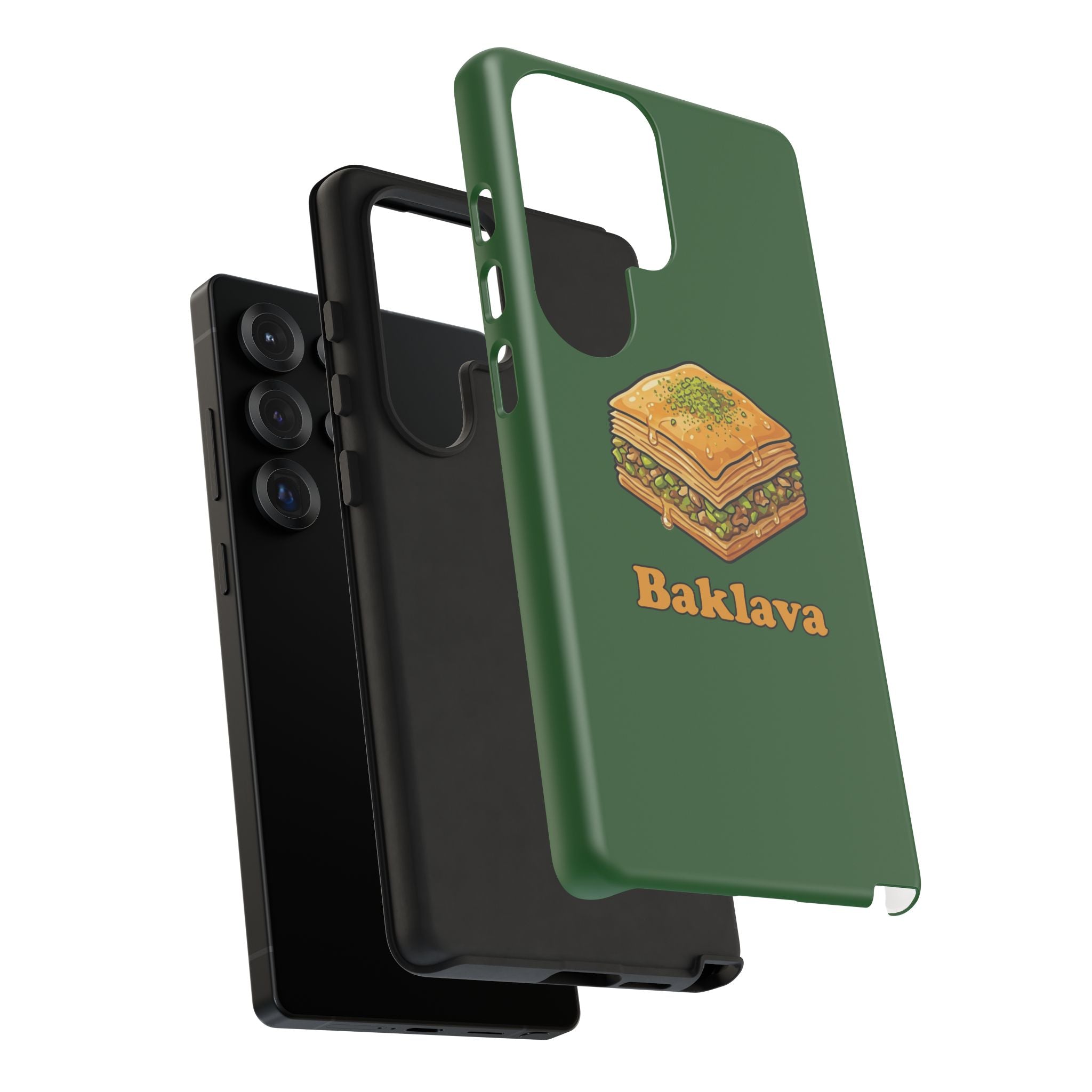Baklava Phone Case — Cute Dessert Illustration