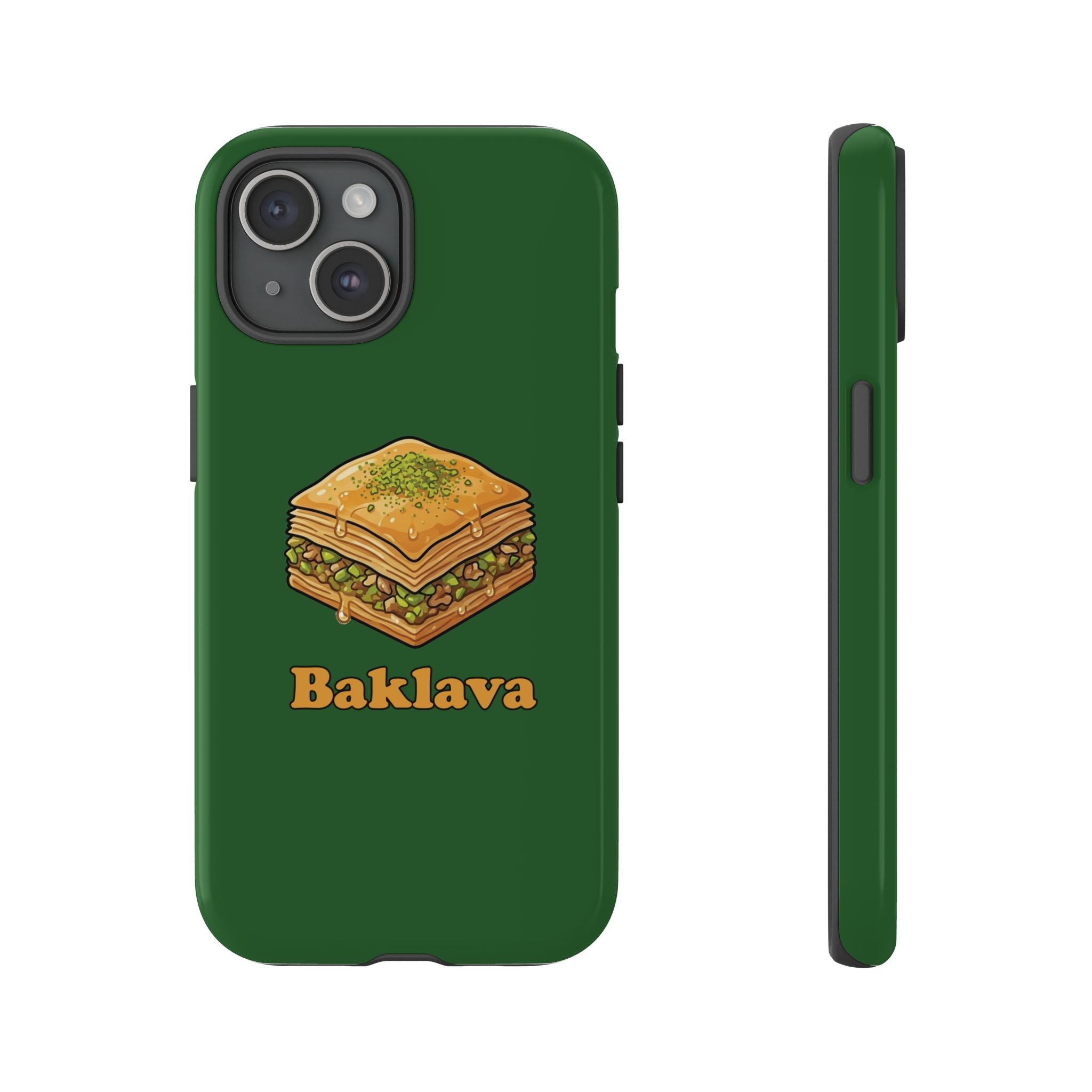 Baklava Phone Case — Cute Dessert Illustration