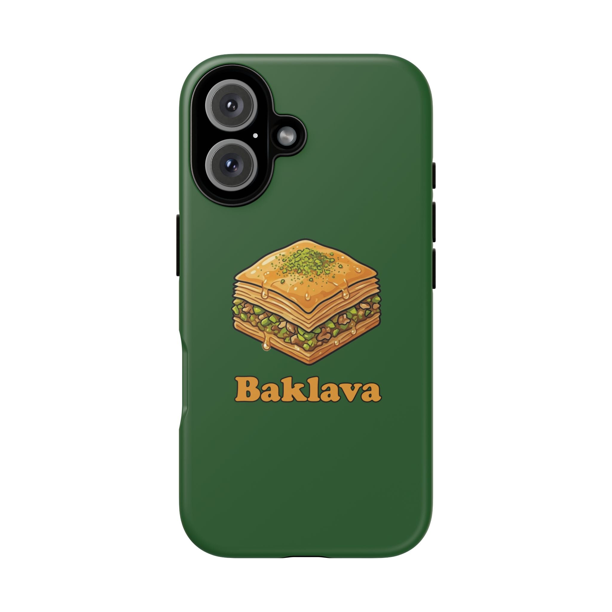 Baklava Phone Case — Cute Dessert Illustration
