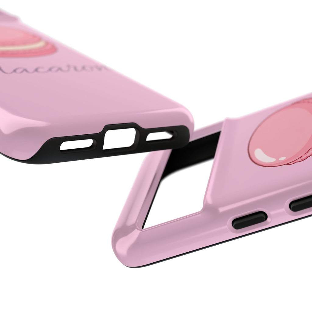 Macaron Phone Case — Cute Dessert Illustration