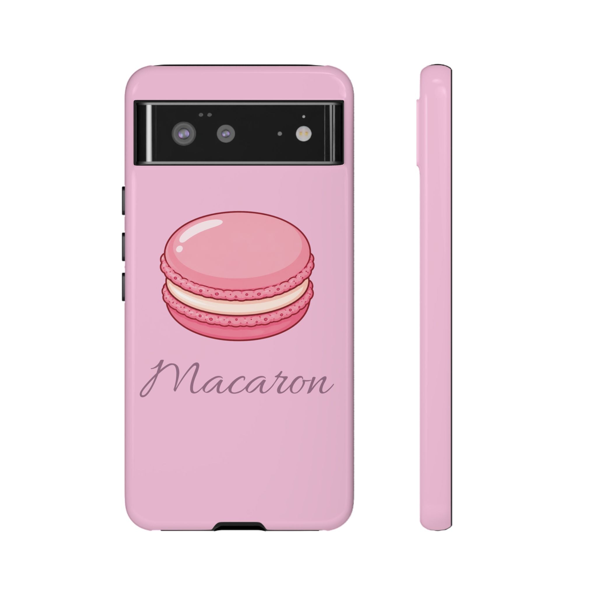 Macaron Phone Case — Cute Dessert Illustration