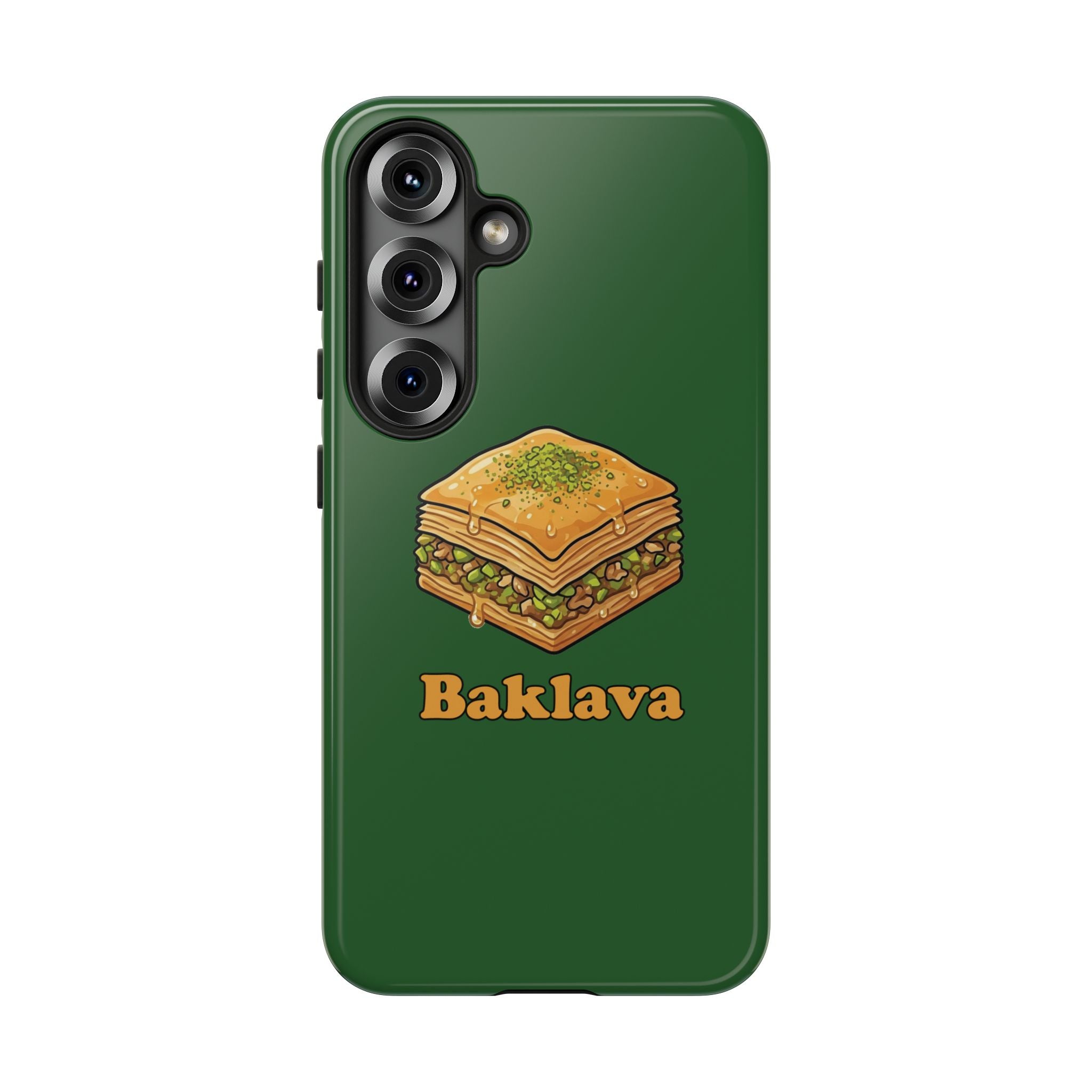 Baklava Phone Case — Cute Dessert Illustration
