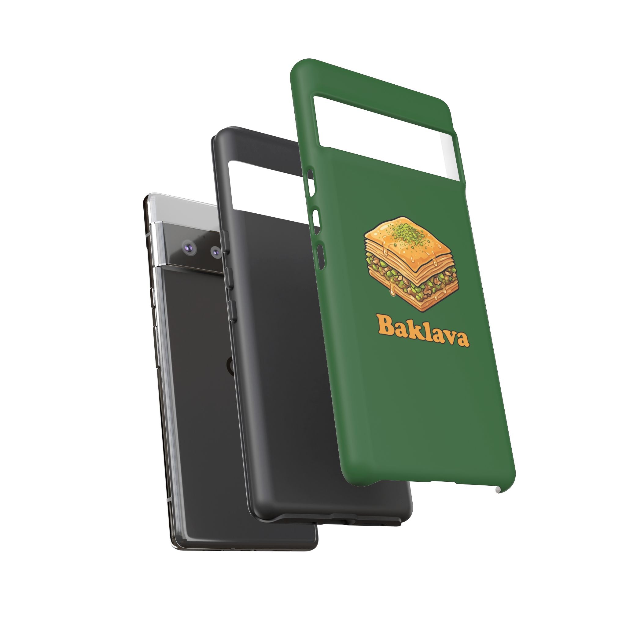Baklava Phone Case — Cute Dessert Illustration