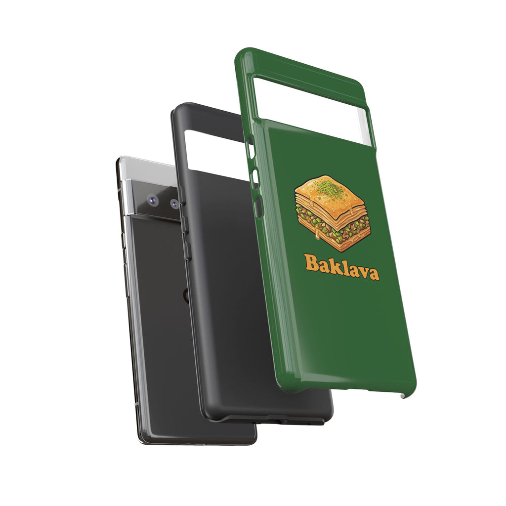 Baklava Phone Case — Cute Dessert Illustration