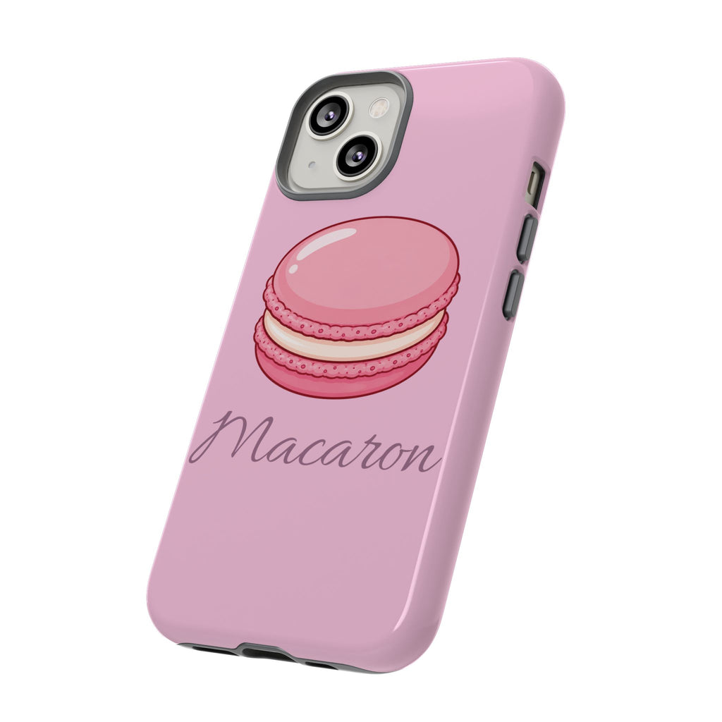Macaron Phone Case — Cute Dessert Illustration