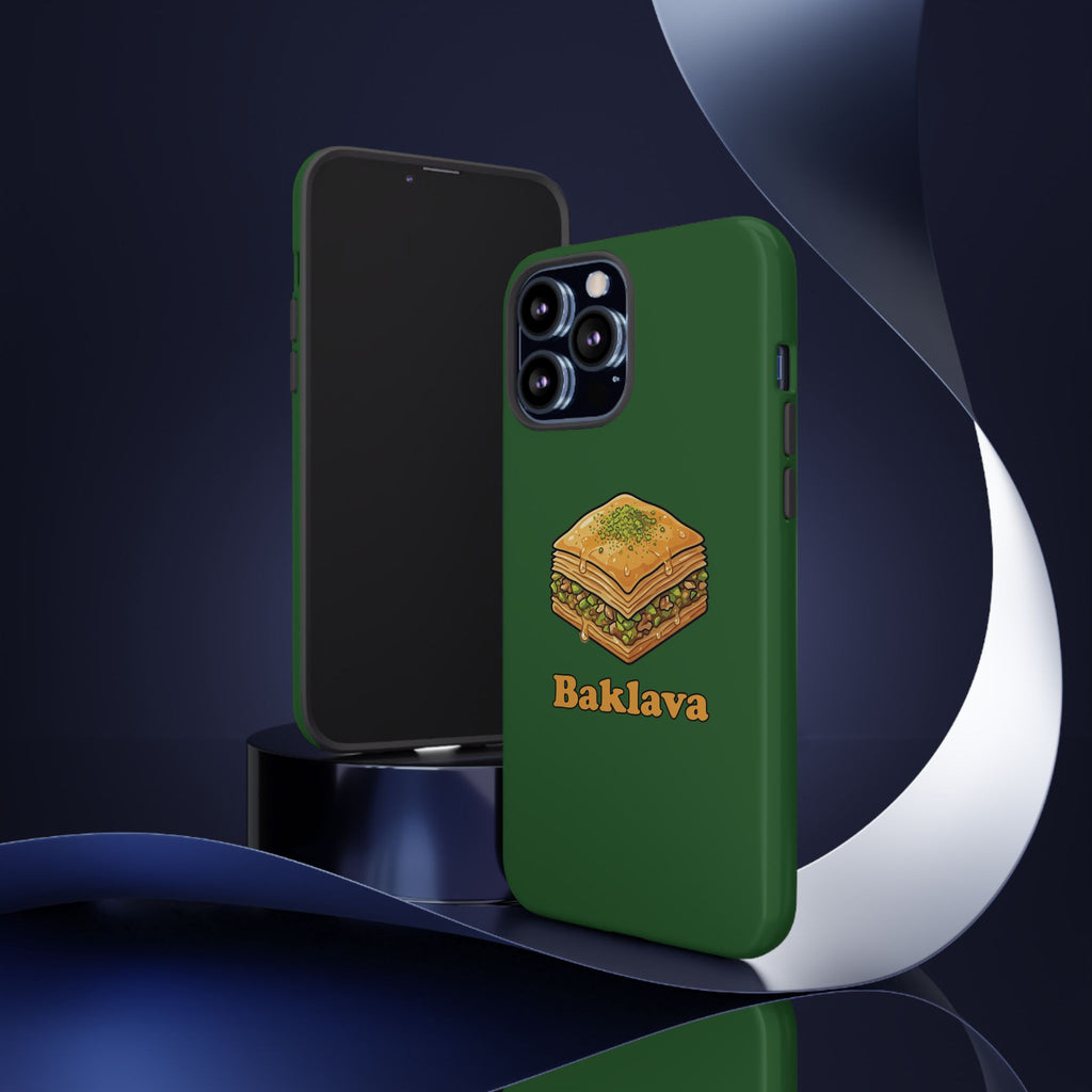 Baklava Phone Case — Cute Dessert Illustration