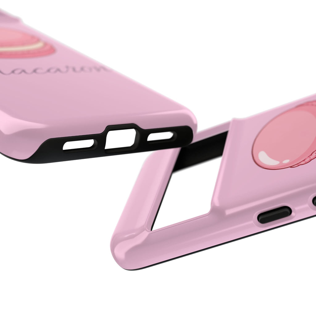 Macaron Phone Case — Cute Dessert Illustration