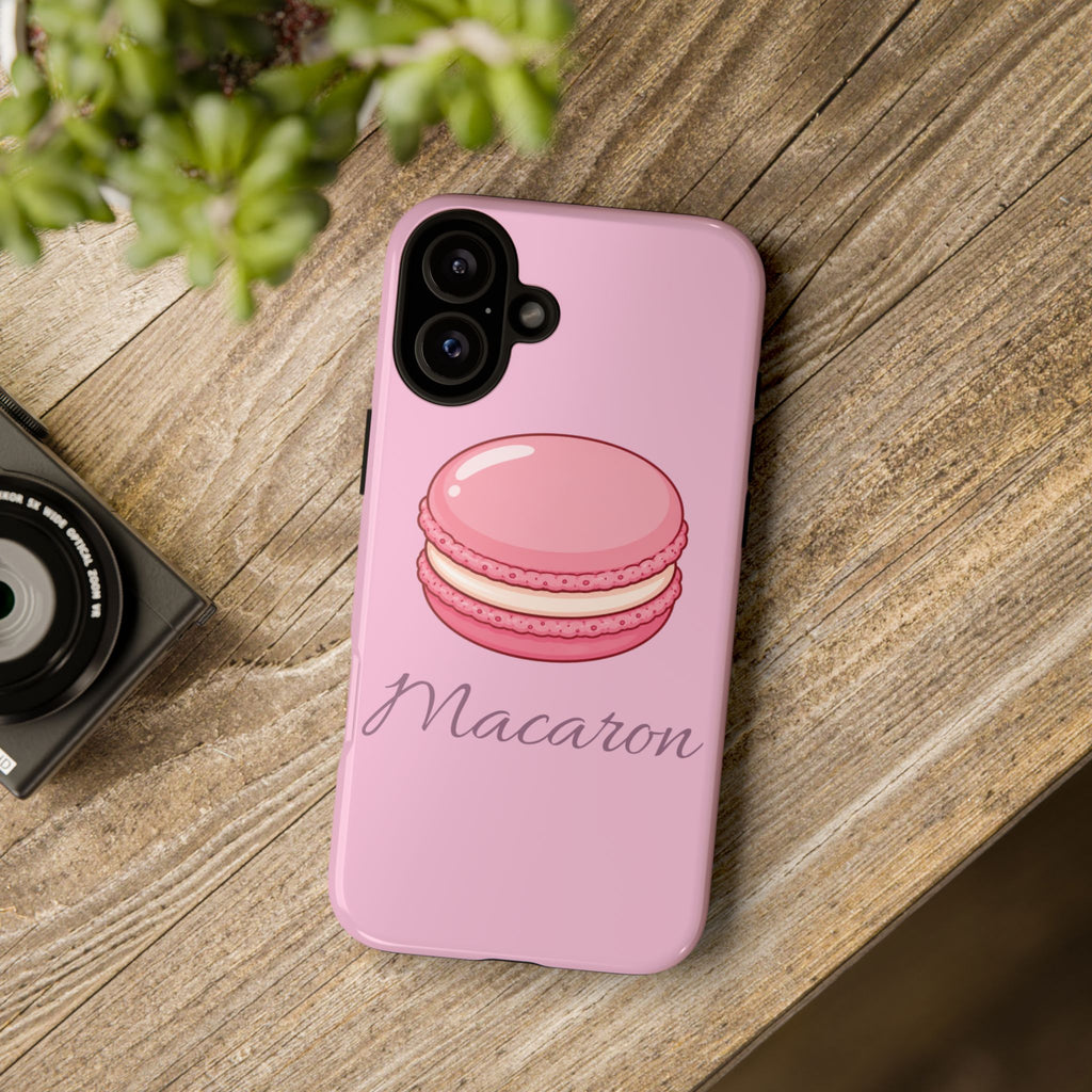 Macaron Phone Case — Cute Dessert Illustration
