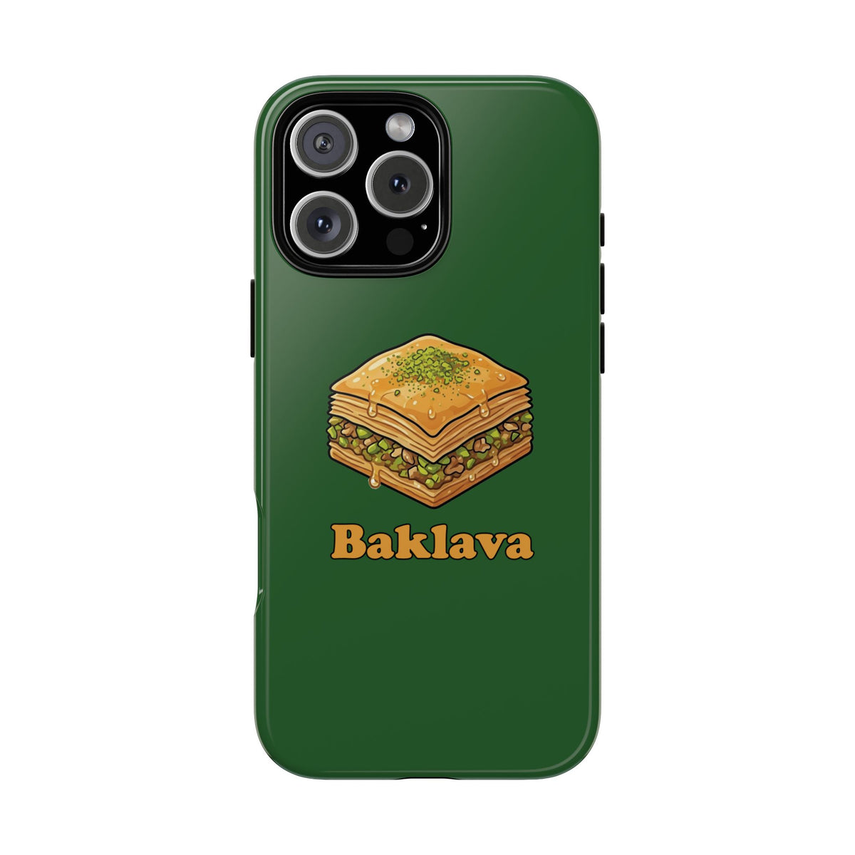 Baklava Phone Case — Cute Dessert Illustration