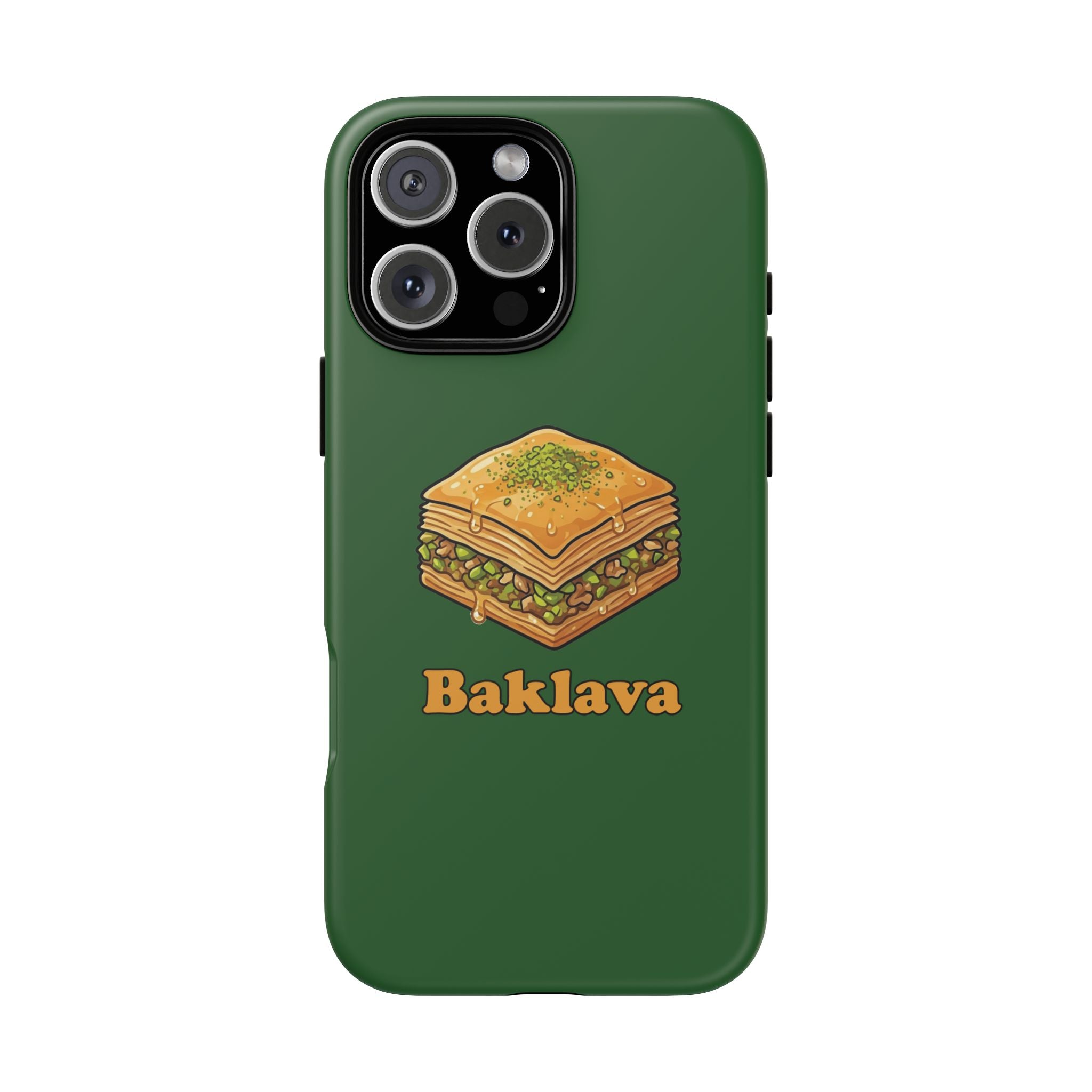 Baklava Phone Case — Cute Dessert Illustration