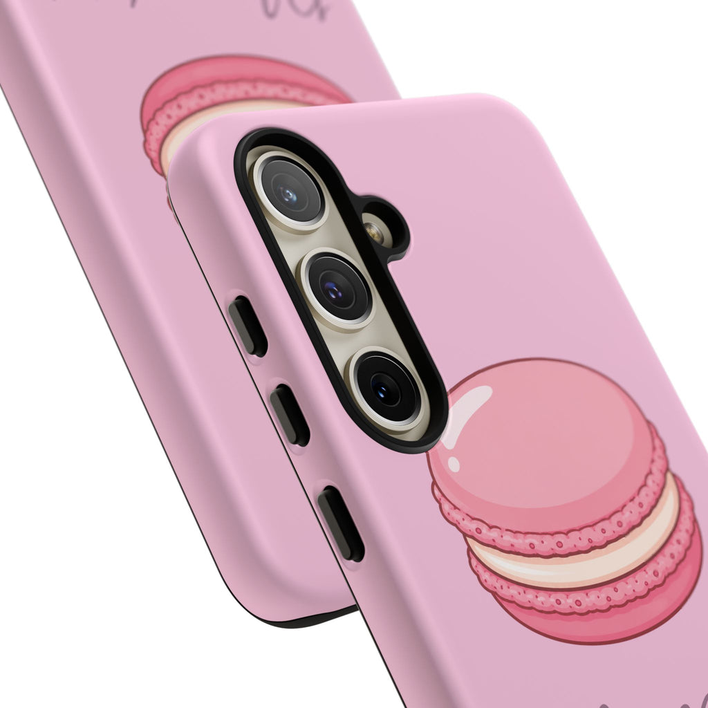 Macaron Phone Case — Cute Dessert Illustration