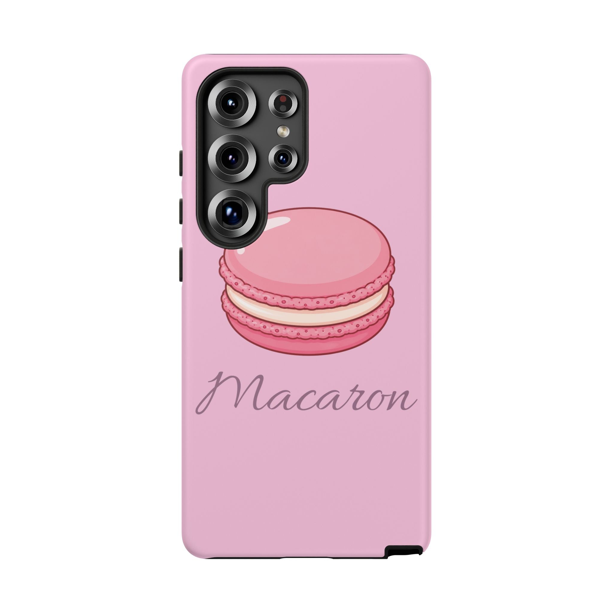 Macaron Phone Case — Cute Dessert Illustration