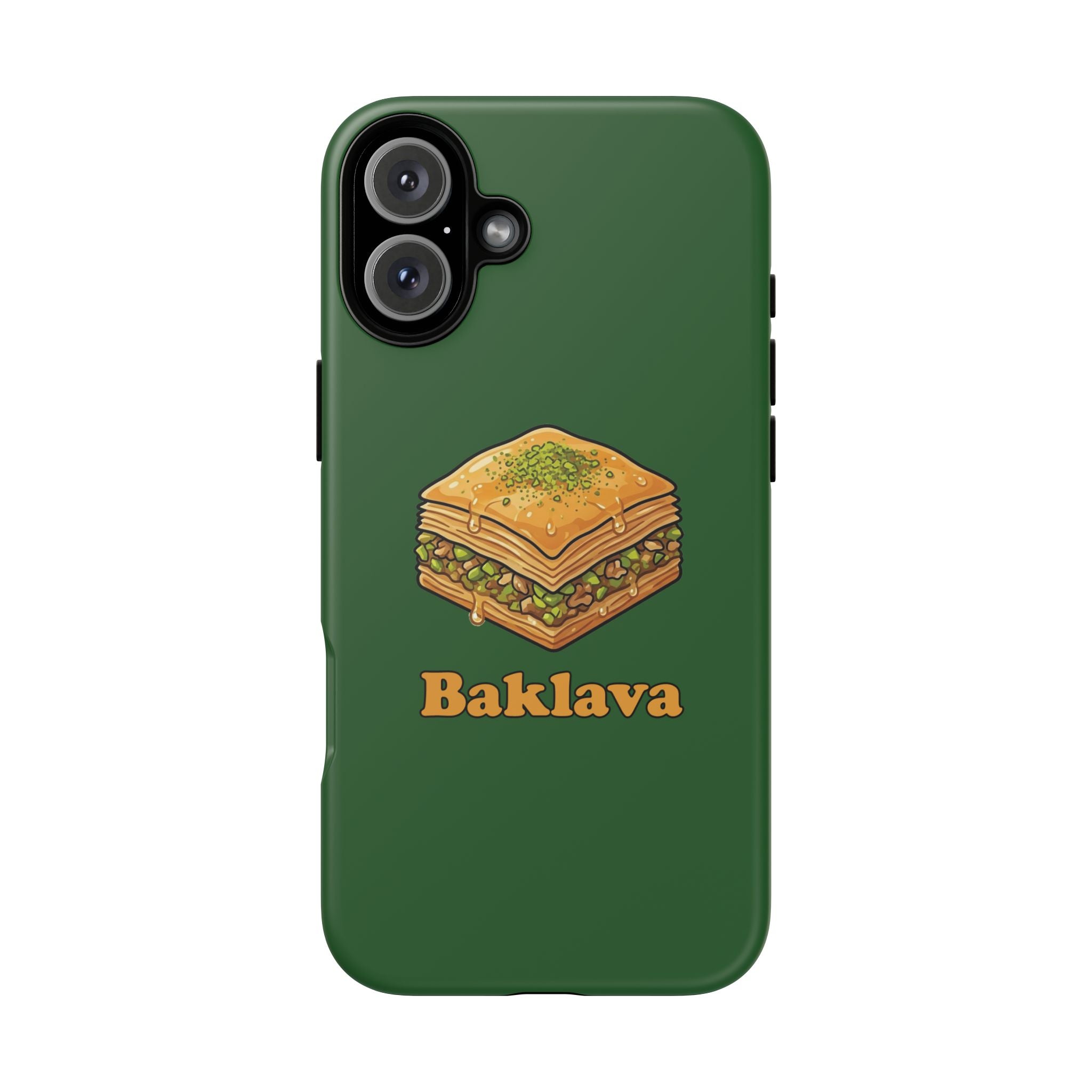 Baklava Phone Case — Cute Dessert Illustration