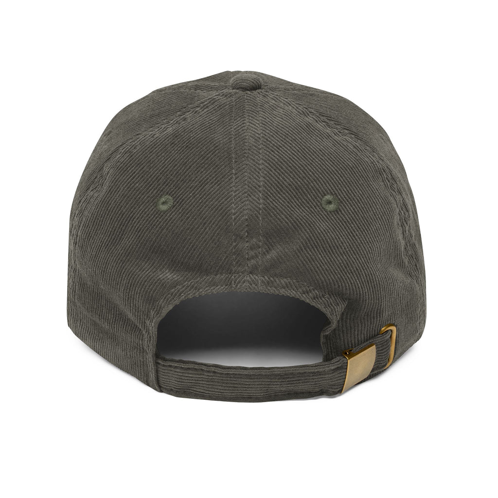 Corduroy Embroidered Cap — Baklava