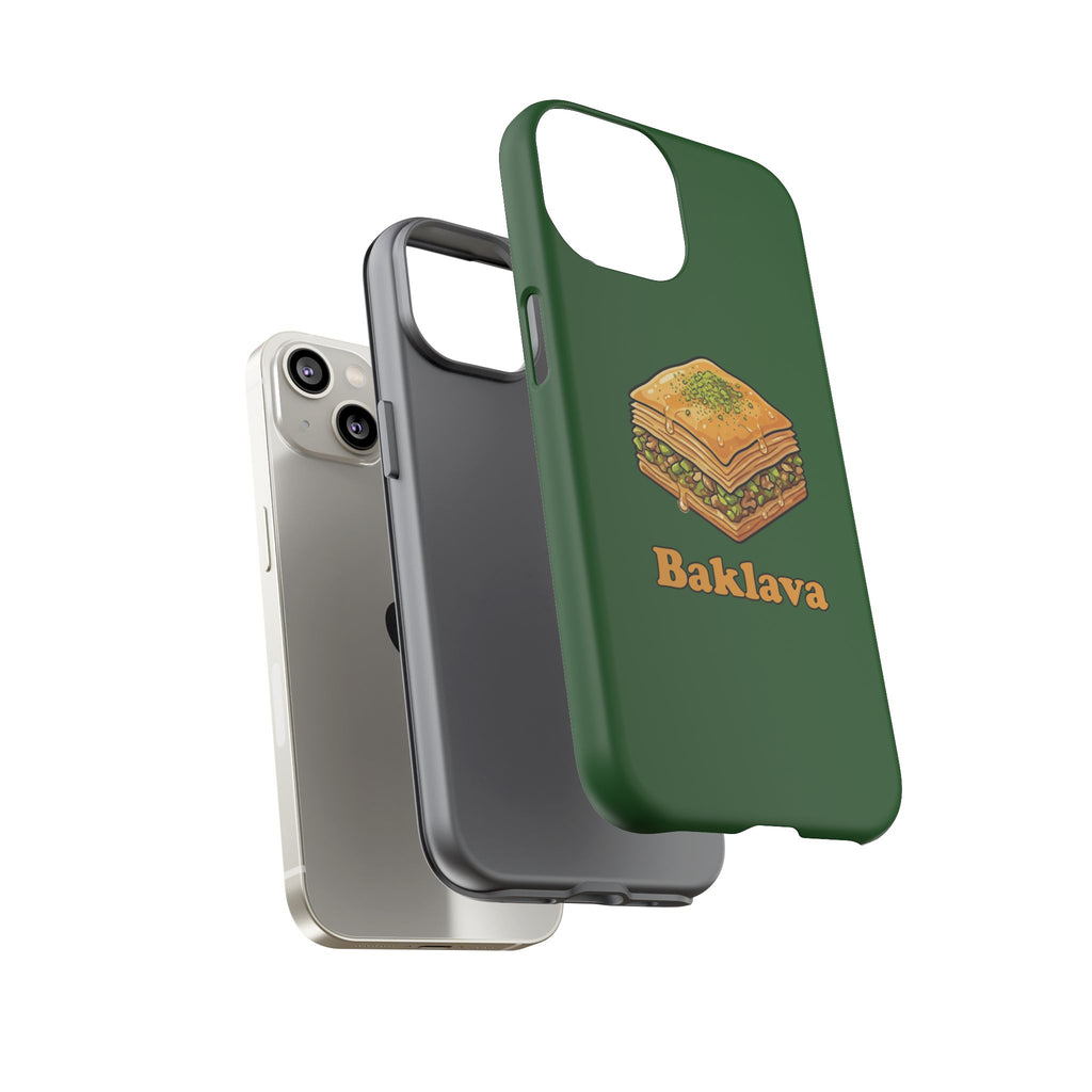 Baklava Phone Case — Cute Dessert Illustration