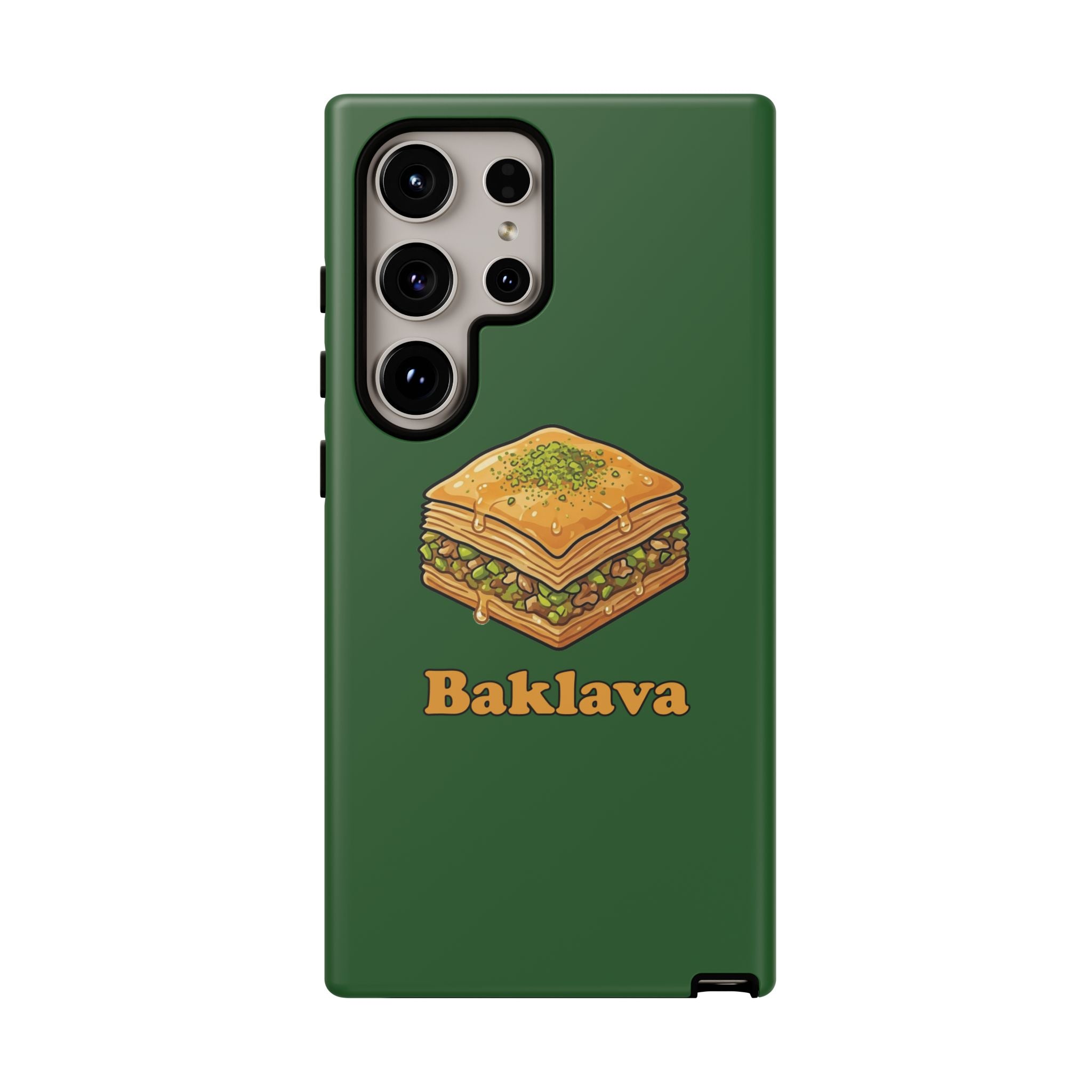 Baklava Phone Case — Cute Dessert Illustration
