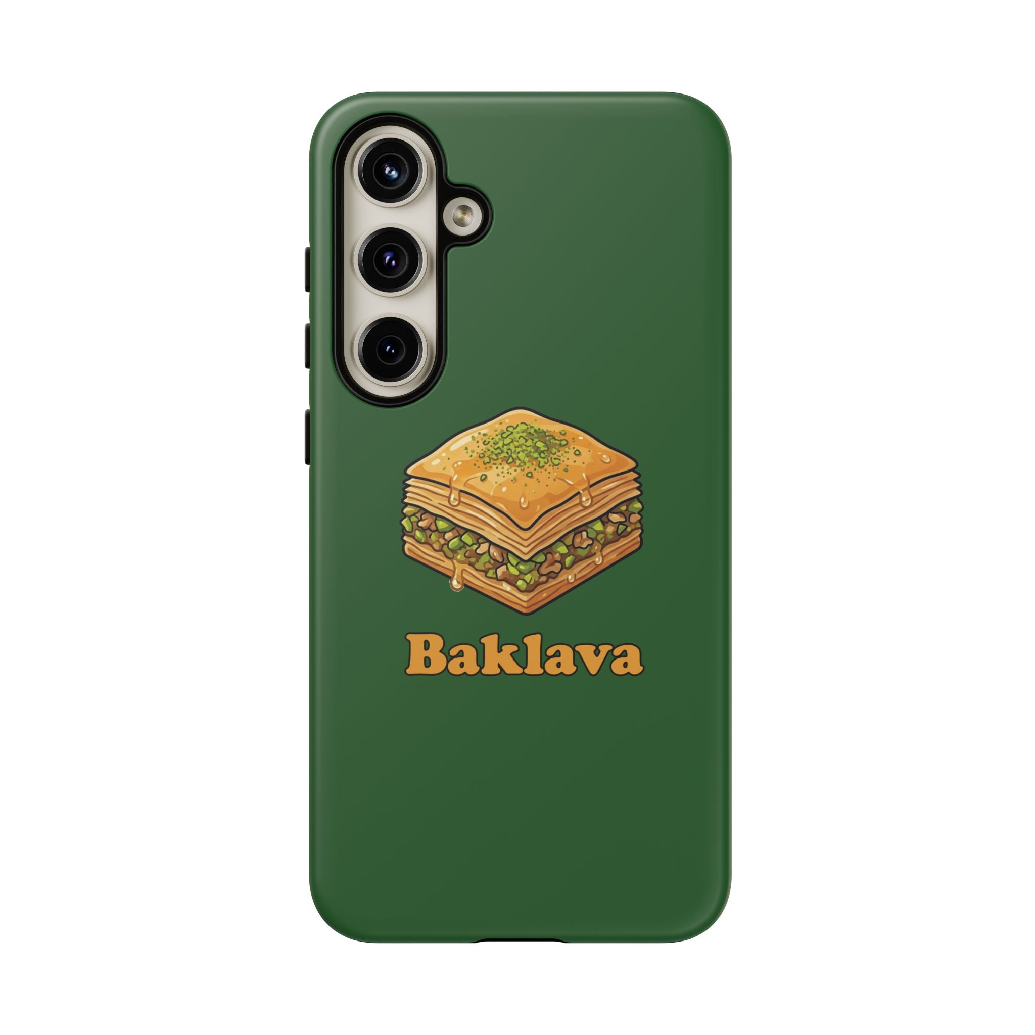 Baklava Phone Case — Cute Dessert Illustration