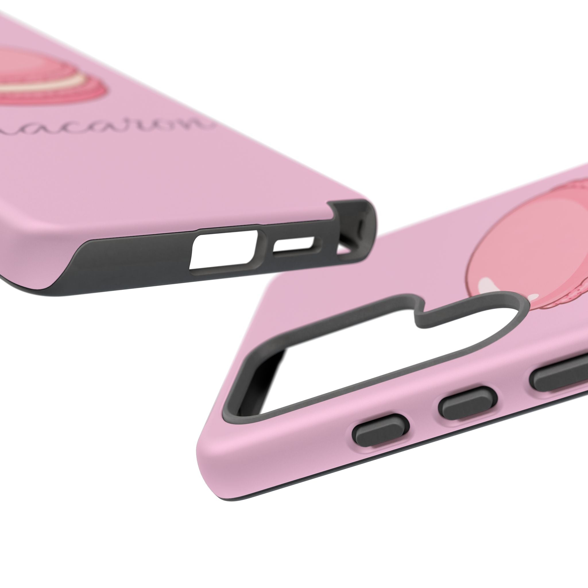 Macaron Phone Case — Cute Dessert Illustration