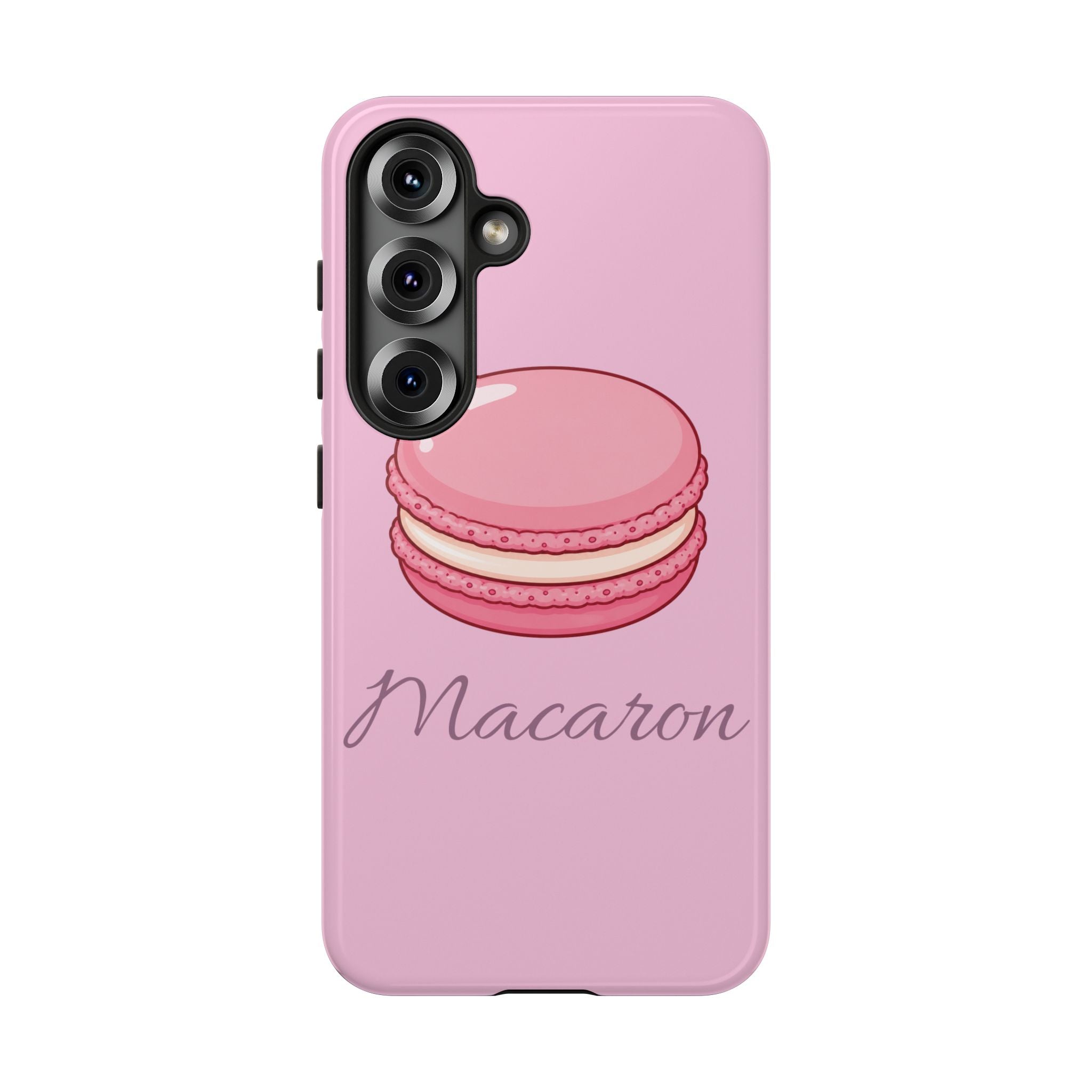 Macaron Phone Case — Cute Dessert Illustration