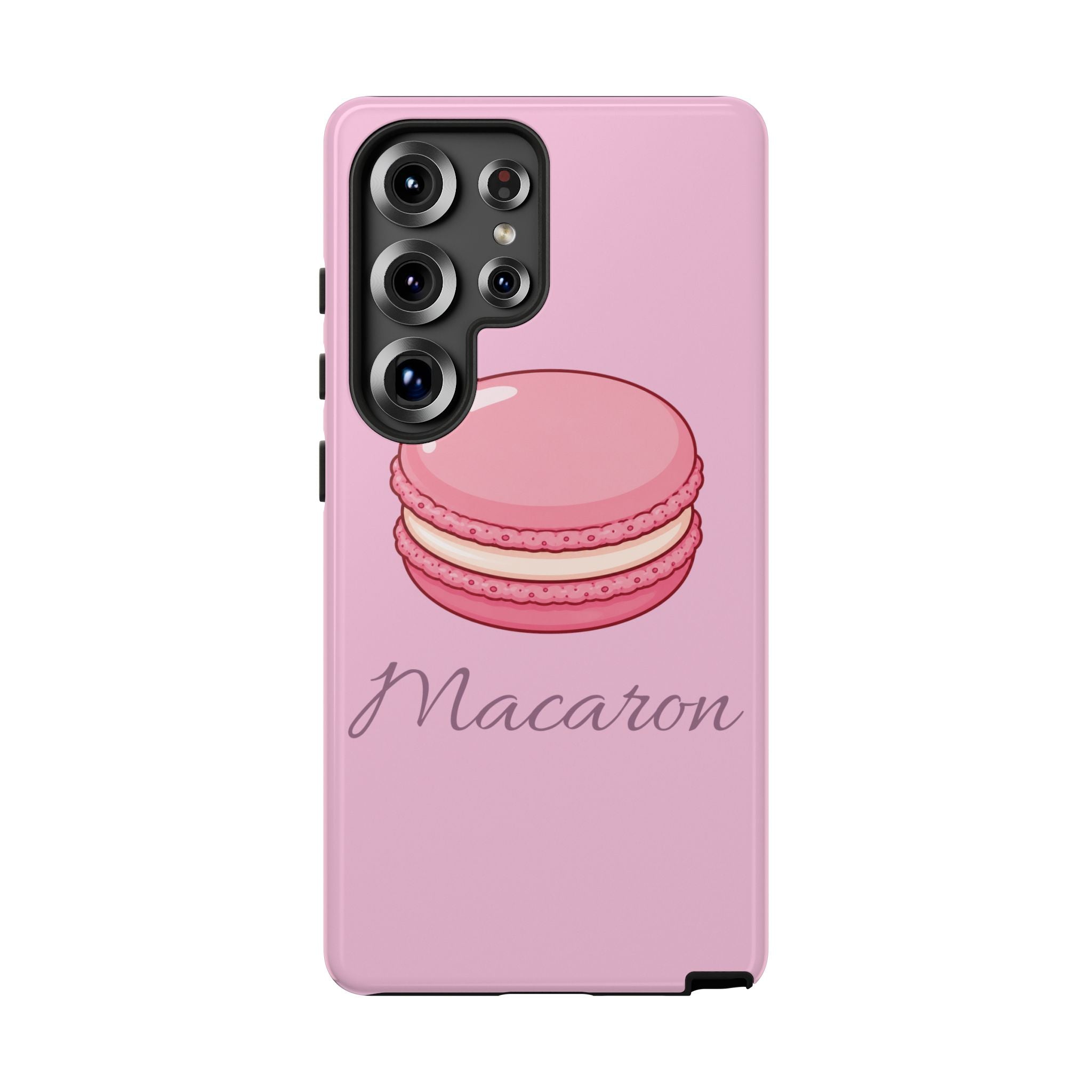 Macaron Phone Case — Cute Dessert Illustration