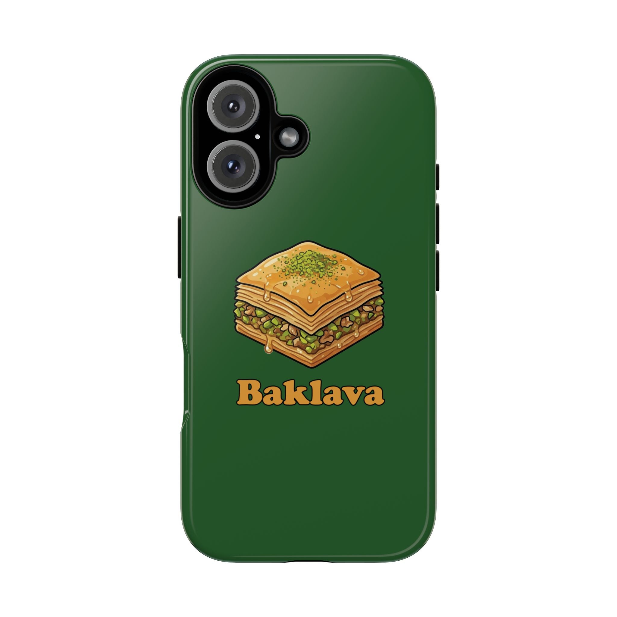 Baklava Phone Case — Cute Dessert Illustration