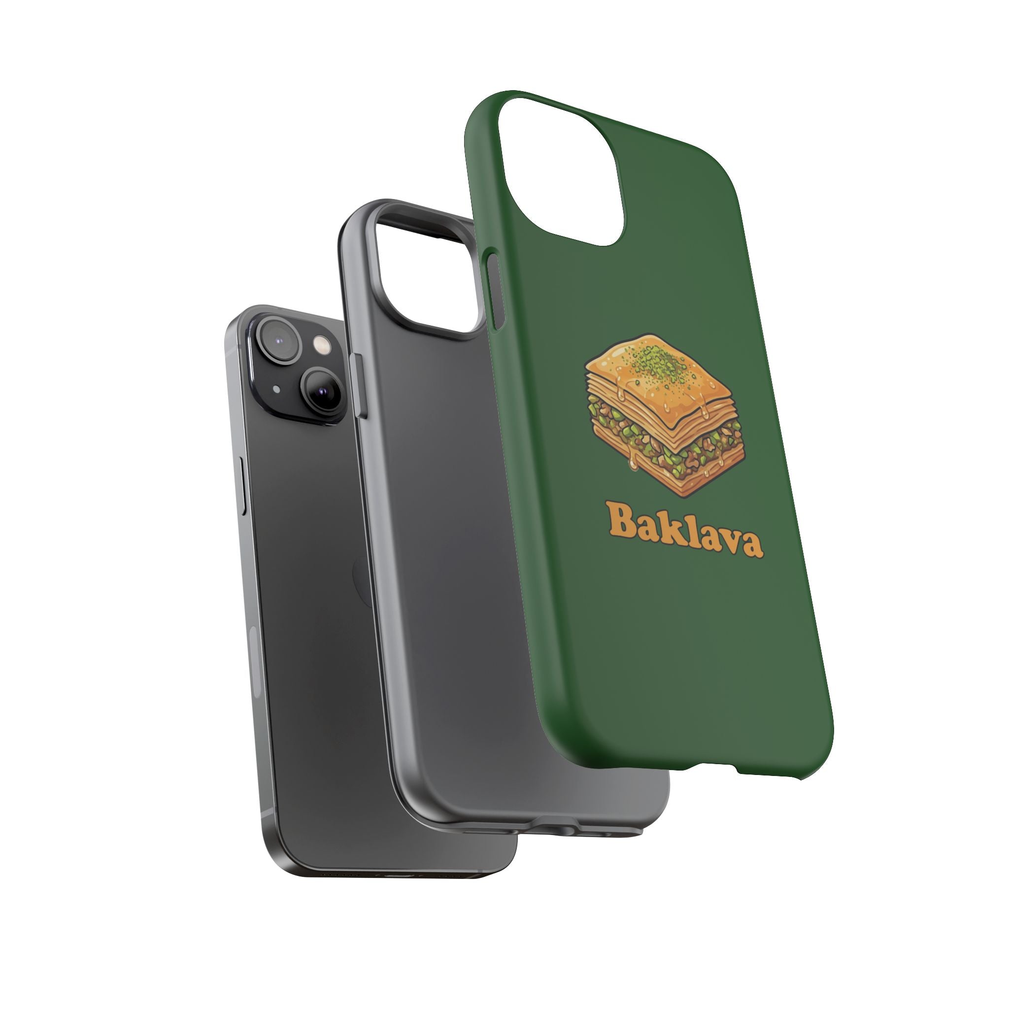 Baklava Phone Case — Cute Dessert Illustration