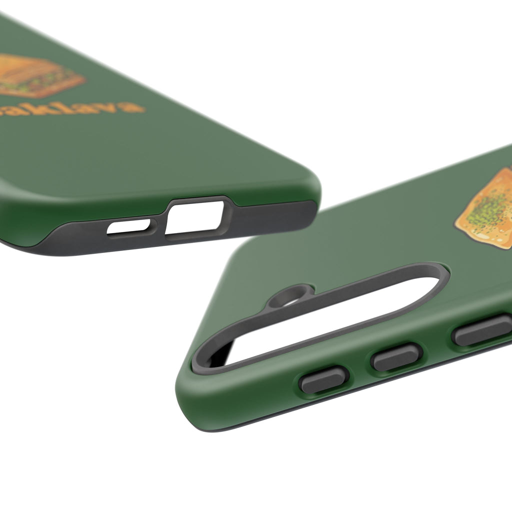 Baklava Phone Case — Cute Dessert Illustration