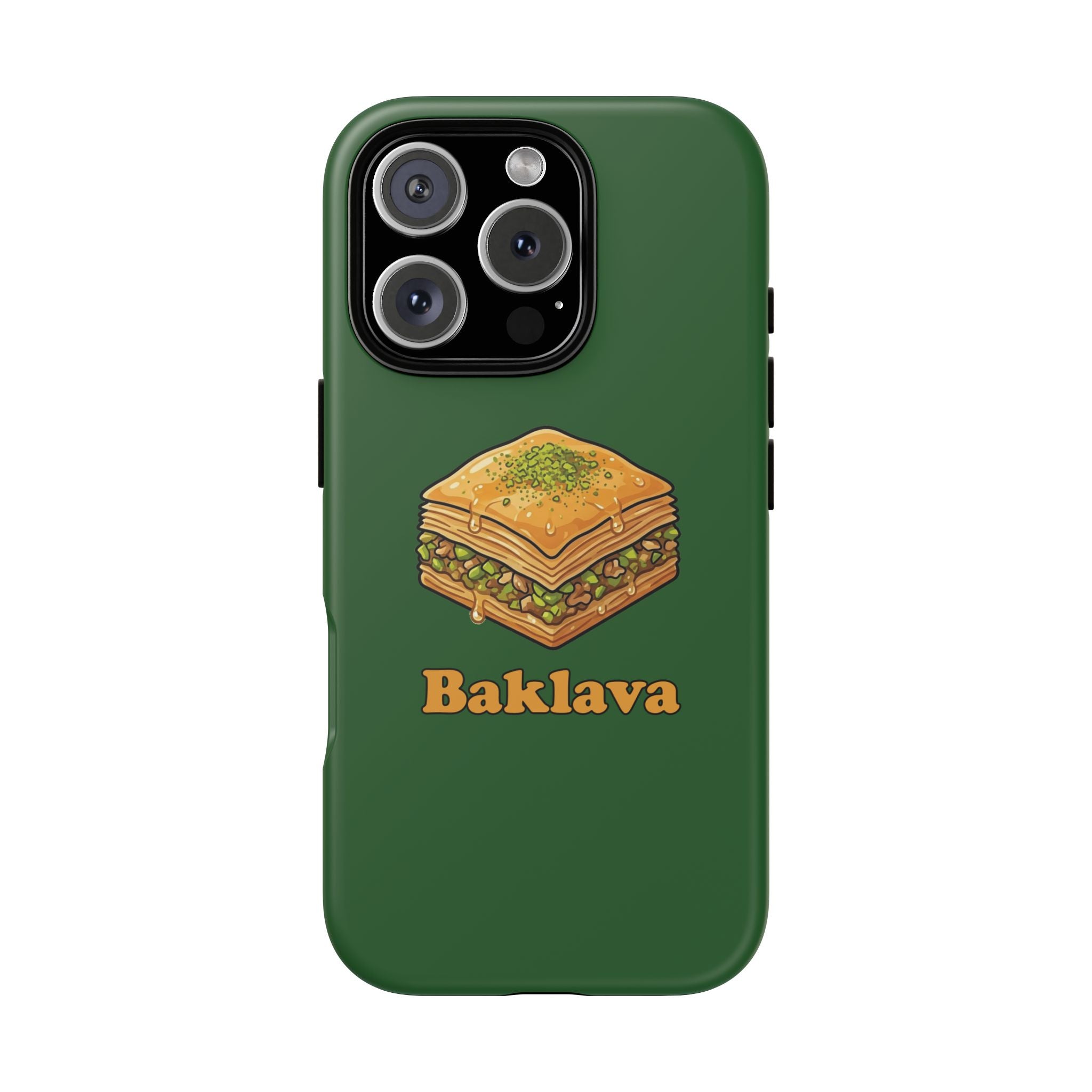 Baklava Phone Case — Cute Dessert Illustration